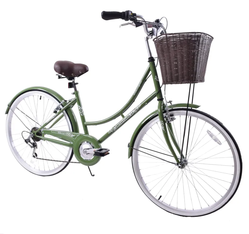 Ammaco Classique 26 Inch Dutch Lifestyle Bike Green-3